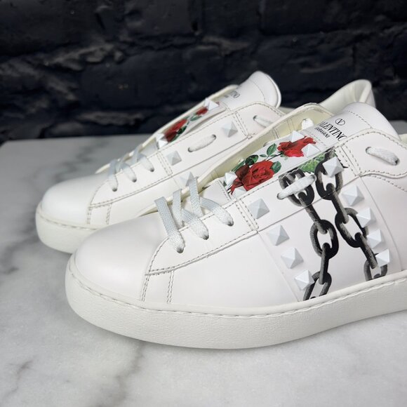 VALENTINO GARAVANI X UNDERCOVER JUN TAKAHASHI Rockstud Sneaker sz 40.5 10.5 US - Picture 8 of 17